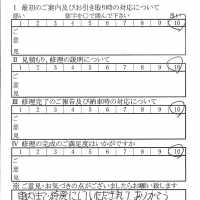 相模原で板金をしたお客様の声